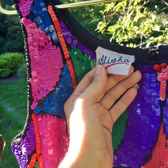 ⬇️ $178 70’s Vintage Club Girl Dress- SILK - Picture 5 of 8